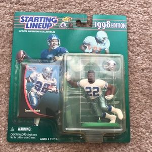 1998 Starting Lineup Emmitt Smith Dallas Cowboys